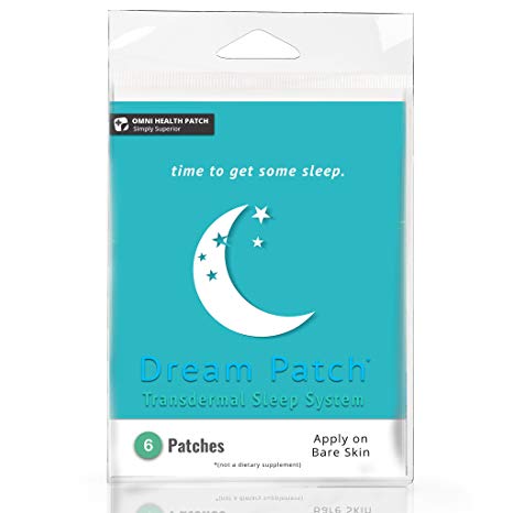 Dream Patch Transdermal Patch for Sleep - Made in The USA - 6 Day Supply (6 Patches)
