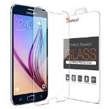 Galaxy S6 Screen Protector Trianium Galaxy S6 Glass Screen Protector Tempered Glass Thinnest 02mm Premium Ballistic Protectors99 Touch Accurate Perfect Fit for Galaxy S6 Lifetime Warranty