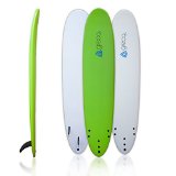 9 Performance Soft Top Foamboard Long Surfboard Foam Surfboard Longboard by Greco Surf