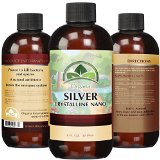 THE BEST Nano Colloidal Silver - Amazing Colloidal Silver - Immune System Booster - 8 Ounce 30 PPM Colloidal Silver - Silver Mineral Supplement - Colloidal Silver Liquid - Colloidal Silver for Pets- Colloidal Silver for Acne - Colloidal Minerals