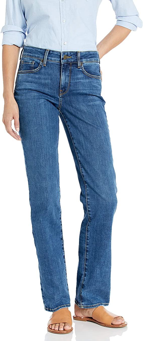 NYDJ Women's Marilyn Straight Leg Denim Jeans
