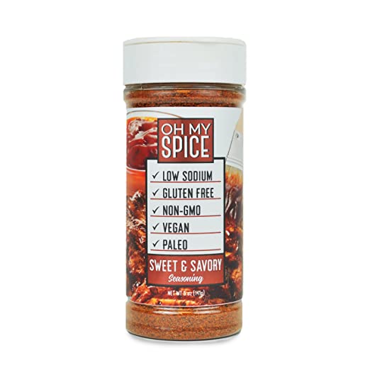Sweet & Savory Low Sodium Keto Seasoning - Perfect for Anyone Looking for Keto-Friendly, Vegan, and Gluten-Free Seasoning for Their Meals