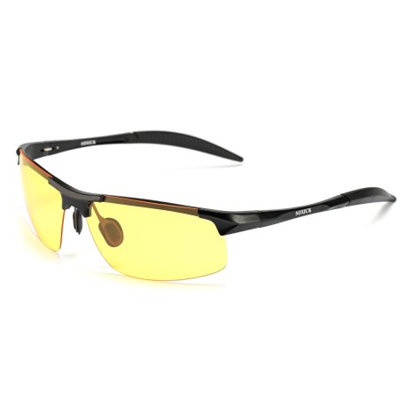 Soxick® Sport Sunglasses - HD Polarized Night Driving Aviator Wayfarer Glasses