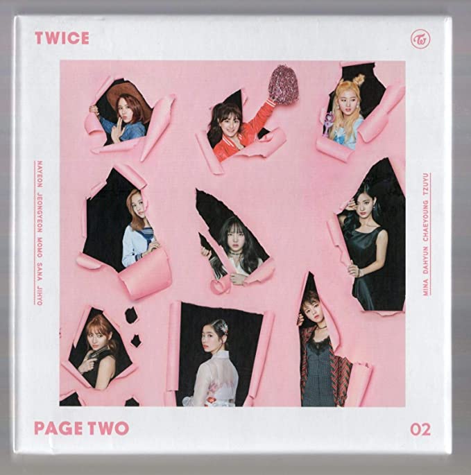 Twice - Page Two (2nd Mini Album) [PINK Ver.] with photocard