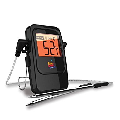 Maverick ET-735 Bluetooth 4.0 Wireless Digital Cooking Thermometer - Monitor up to 4 Probes Simultaneously - Compatible with Most iOS & Android Phones - Great for BBQ, Smoker, Grill, Oven, Meat and Food - WHITE