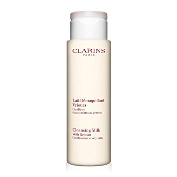 Clarins Cleansing Milk With Gentian For Combination or Oily Skin - 7 Ounces