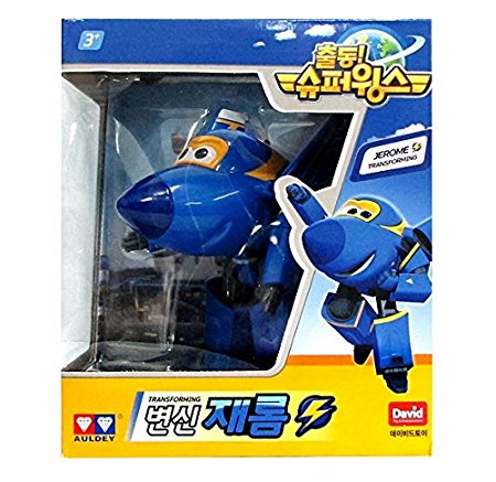 Jerome - Auldey Super Wings Transforming planes series animation Ship from Korea