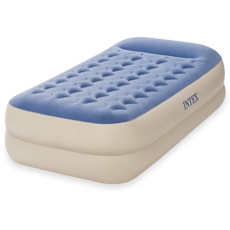 Intex Twin 18" Dura-Beam Standard Raised Pillow Rest Airbed Mattress