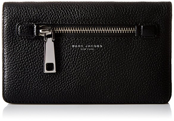 Marc Jacobs Gotham City Slgs Leather Strap Wallet