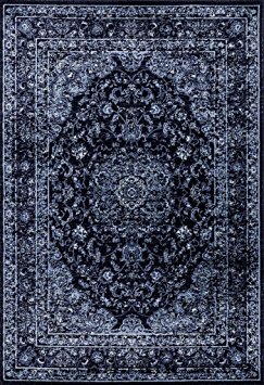 3212 Distressed Navy 8x10 Area Rug Carpet Large New
