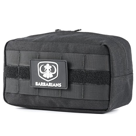 Tactical Molle Pouch, Barbarians Multi-Purpose Tool Holder EDC Rip-Away EMT Medical First Aid Utility Pouch 4 Style Choices