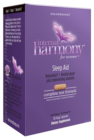 Dream Brands Internal Harmony Sleep Aid, 30 Count