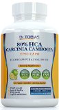 Dr Tobias Garcinia Cambogia - 80 HCA - Supports Weight Loss
