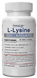 1 L-Lysine by Superior Labs - 100 Pure 500mg 240 Vegetable Capsules - Made In USA 100 Money Back Guarantee