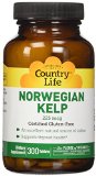 Country Life Norwegian Kelp 225 mcg 300-Count