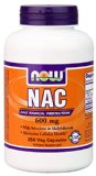 NOW Foods Nac-Acetyl Cysteine 600mg 250 Vcaps