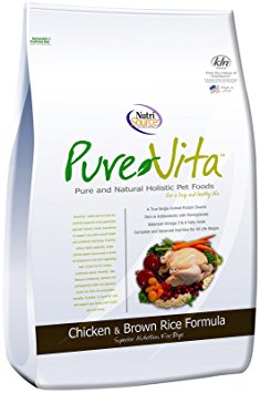 Pure Vita Dry Dog Food - Chicken & Brown Rice - 5 lbs
