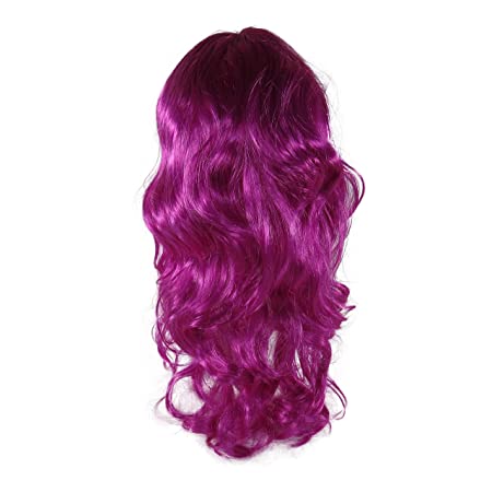 Purple Color Wig for Dress Up, Cosplay, Kids Adult Halloween Costumes