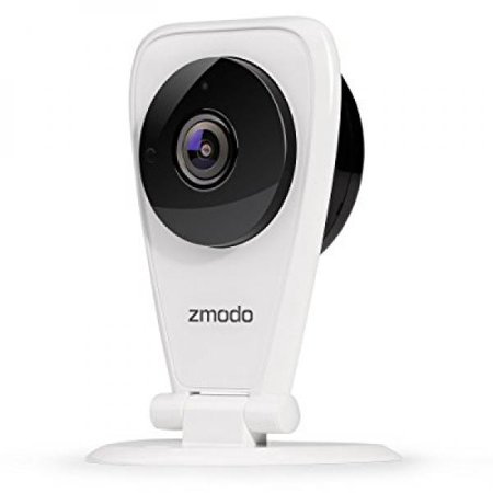 Zmodo EZCam 720p HD WiFi Wireless Security Surveillance IP Camera System with Night Vision and Two Way Audio, Work with Google Assistant