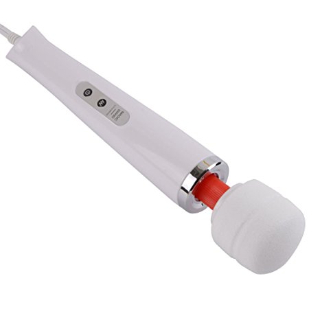 Magic Wand Massager Handheld with 10 Powerful Speeds 8 VERY Strong Vibration Patterns by NewPollar Personal Therapy Body Massager for Muscle Aches and Sports Recovery