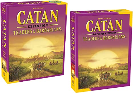 Catan: Traders & Barbarians (5th Edition) with Catan: Traders & Barbarians 5-6 Player Extension 5th Edition
