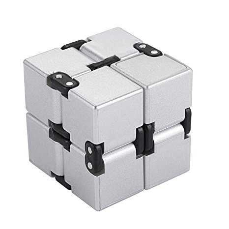 Infinity Cube Fidget Toy Hand Killing Time Fidget Spinner Prime Infinite Cube For ADD, ADHD, Anxiety, and Autism Adult and Children