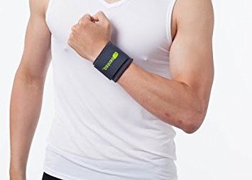 SENTEQ Wrist Wrap Support - Medical Grade and FDA Approved. Best Wrist Support Strap for Strengthens and Supports Wrist Tendons and Muscle. (SQ1 H001)