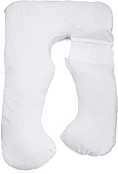S2BMOM Premium Contoured Total Body Pillow/Maternity Pillow/Pregnancy Pillow (U Shape Convertable to L Shape)