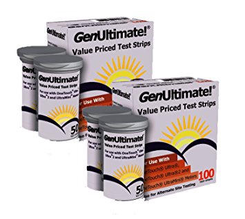 Genultimate 200 count- 2 boxes of 100