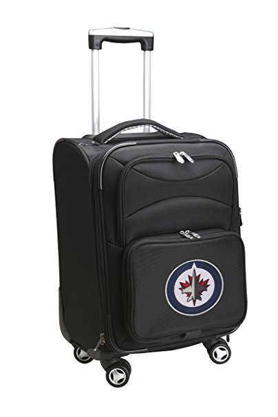 NHL Domestic Carry-On Spinner, 20-Inch, Black