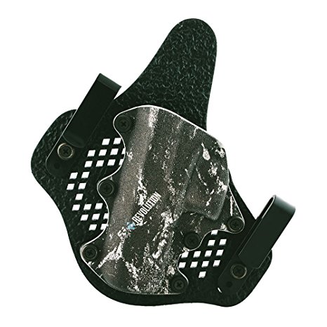 StealthGearUSA SG-REVOLUTION IWB Mini Holster - Tuckable, Adjustable, Inside Waistband Concealed Carry Holster - Made in USA