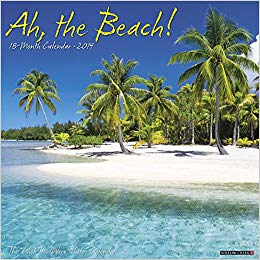 Ah The Beach! 2019 Wall Calendar