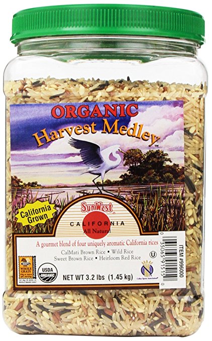 Organic Harvest Medley Rice Blend 3.2lbs