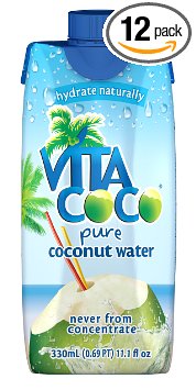 Vita Coco Coconut Water Pure 111 Ounce Pack of 12