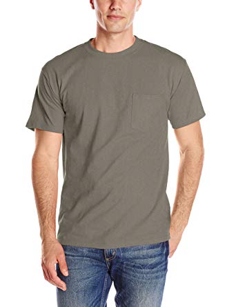 Hanes Men's Short-Sleeve Beefy T-Shirt with Pocket
