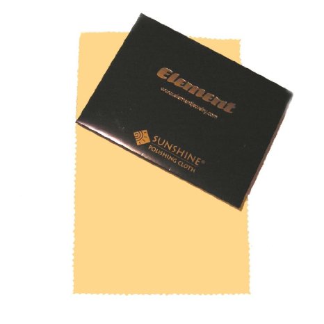 Element Jewelry Sunshine Polishing Cloth- 5" x 8" Double-Sided
