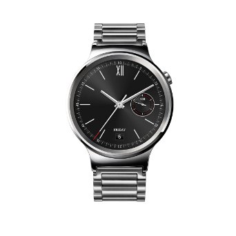 Huawei Watch Stainless Steel with Stainless Steel Link Band US Warranty