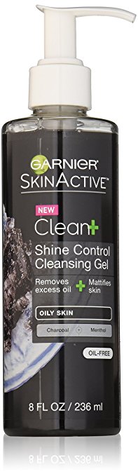 Garnier SkinActive Clean  Shine Control Face Wash, Oily Skin, 8 fl. oz.