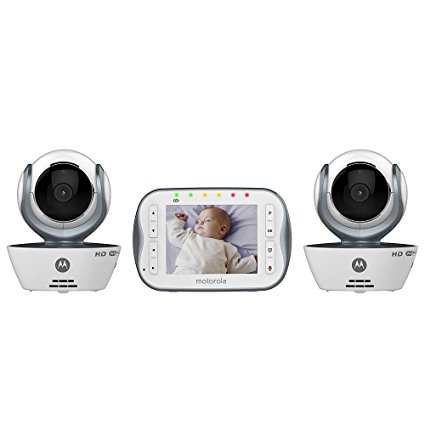 Motorola WiFi 3.5 Inch Video Baby Monitor - MBP843CONNECT (Two Cameras)