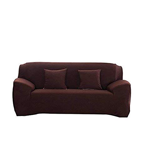 FORCHEER Stretch Couch Covers Printed 3 Cushion Couch Slipcovers for Sofas Furniture Protector for Living Room 1PC(Sofa,Coffee)