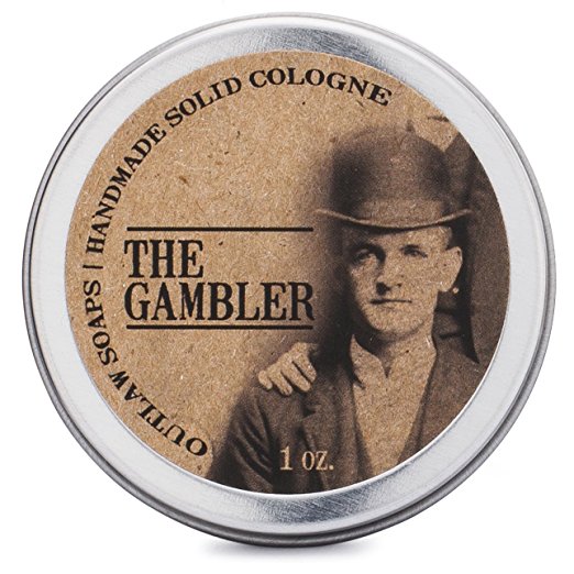 The Gambler Solid Cologne - Cologne that smells like Bourbon, Tobacco, and Leather for the true Southern Gentleman (or a person going undercover as a Southern gentleman)