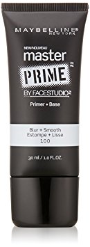 Maybelline New York Face Studio Master Prime Makeup, Blur Plus Smooth, 1 Fluid Ounce
