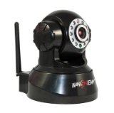 Wansview Wireless IP PanTilt Night Vision Internet Surveillance Camera Built-in Microphone With Phone remote monitoring support