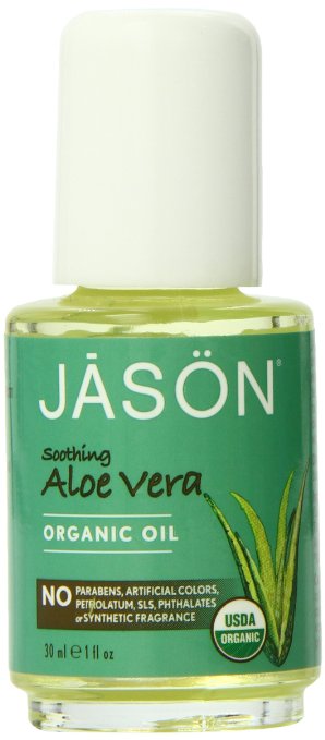 JASON Soothing Aloe Vera Organic Oil 1 Ounce