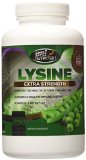 Top Rated L-Lysine 250 Servings Per Bottle - Super 500mg Tablets By BRI Nutrition