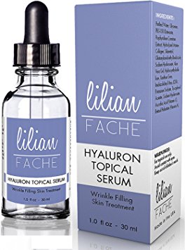 Lilian Fache Hyaluronic Topical Serum for Wrinkle Filling and Skin Treatment, 30 ml (Pack of 2)