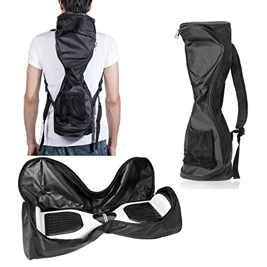 Waterproof Hover Board Bag Backpack for Smart Self Balancing Scooter Drifting Board,Mesh Pocket - Adjustable Shoulder Straps