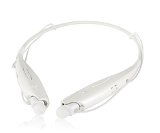 Generic Bluetooth Stereo Headset Wireless Earphone Music Cell Phone Headsets Sport Headphone for Lg Iphone Samsung Hbs 730 White