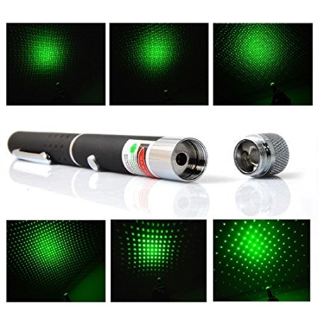 Dequn Wang High Power 532nm Green Beam Laser Pointer Lazer Projector Pen