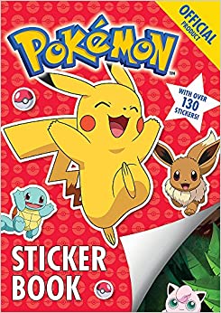 Pokemon Sticker Book Official